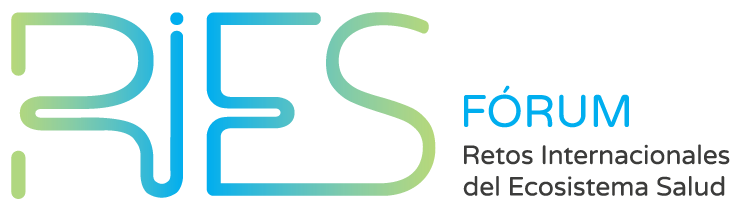 Logotipo Fórum RIES - Retos Internacionales del Ecosistema Salud