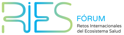 Logotipo Fórum RIES - Retos Internacionales del Ecosistema Salud